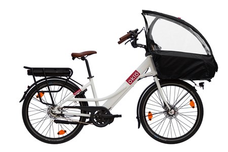 Vélo VAE cargo familéö s 7v pack enfant