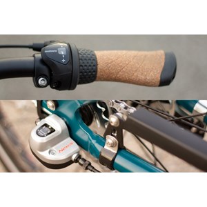 Vélo VAE porteur missive s 3v + sacoche