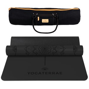 Tapis yoga pu-caoutchouc naturel + sac