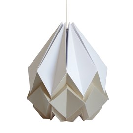 Suspension origami bicolore - taille m
