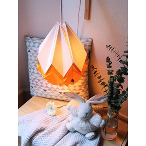 Suspension origami bicolore - taille m