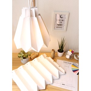 Suspension origami en papier - kit diy