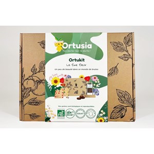 Ortusia kit la fine fleur potager conne
