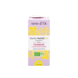 Framboise, fleur de sureau, grenade