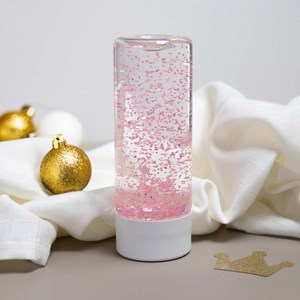 Bouteille sensorielle flamants – jouet d’éveil et outil de retour au calme Rose