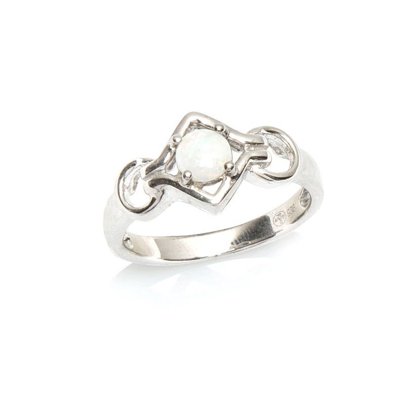 Bague opale argent
