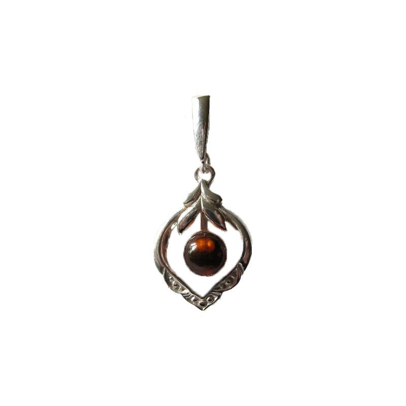 LaMaisonDelAmbre - Pendentif ambre argent