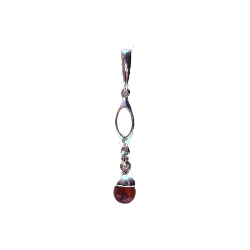 LaMaisonDelAmbre - Pendentif ambre argent