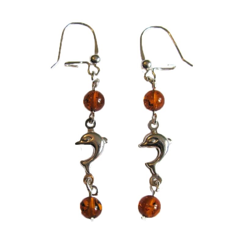 LaMaisonDelAmbre - Boucles d'oreilles ambre argent