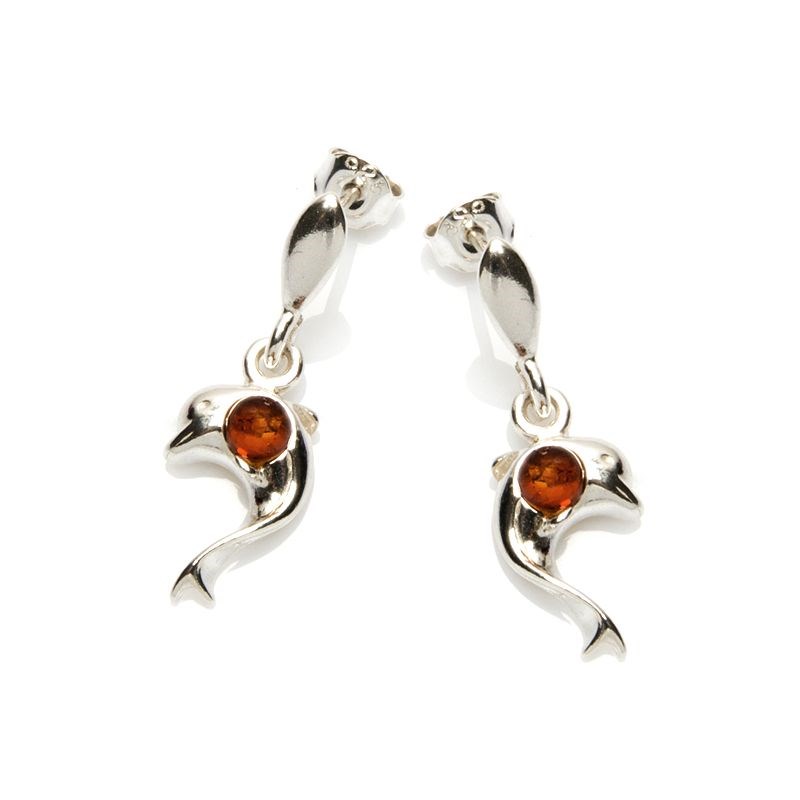 LaMaisonDelAmbre - Boucles d'oreilles ambre argent