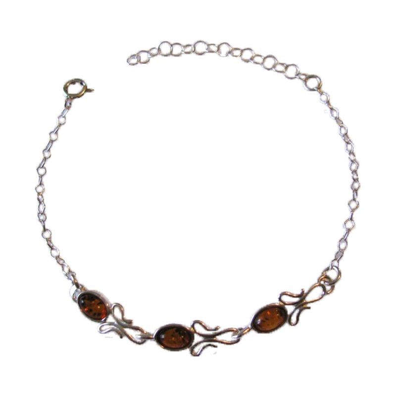 LaMaisonDelAmbre - Bracelet ambre argent