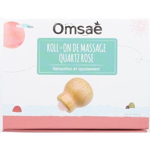 Roll-on massage quartz rose et bois