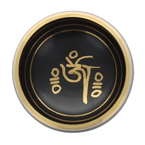 Bol chantant noir om mani padme hum