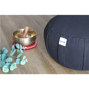 Zafu en kapok bio noir