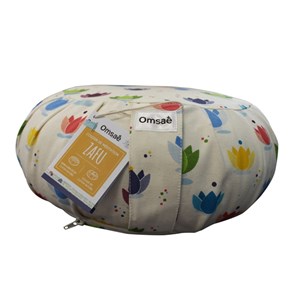 Zafu enfant en coton imprimé lotus
