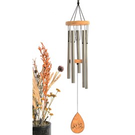 Carillon à vent lotus 81 cm