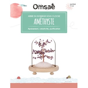 Arbre du bonheur en améthyste