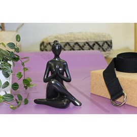 Posture du gardien noir 17 cm