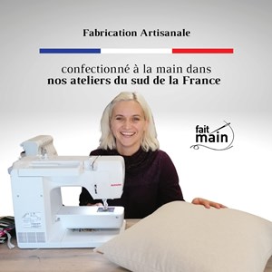 Oreiller en balles d'épeautre bio 50x50