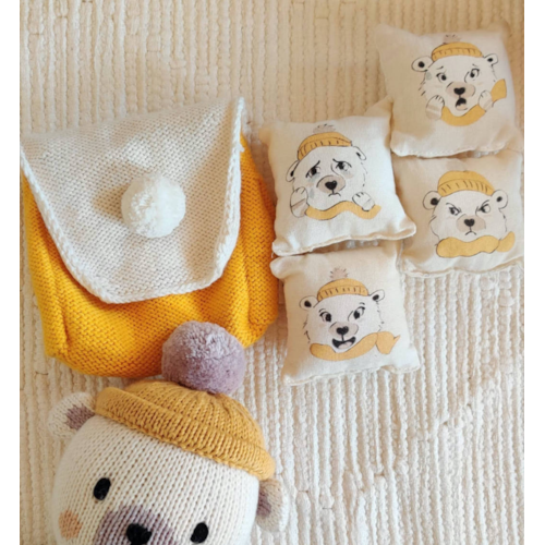 LERO LERO KID - Sac aux emotions  ours polaire