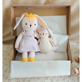 Coffret naissance équitable - lapin