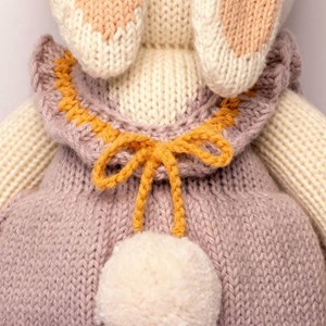 Doudou équitable et solidaire lapin