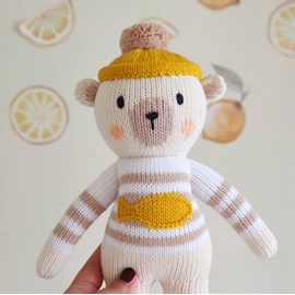 Doudou équitable et solidaire ours