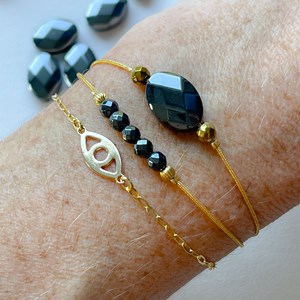 Bracelet triptyque diane