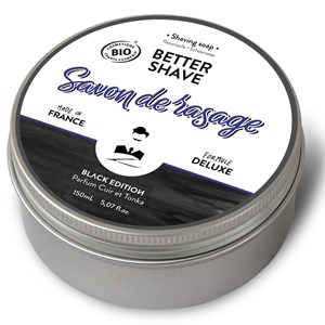 Savon rasage better-shave black edition
