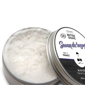 Savon rasage better-shave black edition