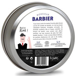 Savon rasage better-shave black edition