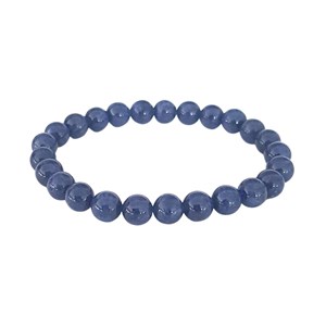 Bracelet saphir bleu 8 mm