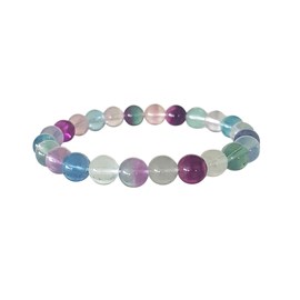 Bracelet fluorite 8 mm