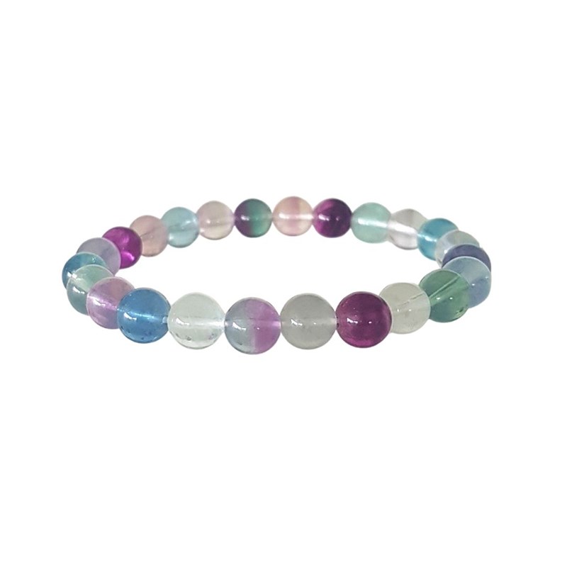 Garaulion - Bracelet fluorite 8 mm