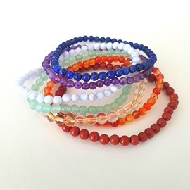 Bracelets kit 7 chakras
