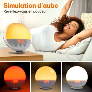 Simulateur d'aube - eveil en lumière
