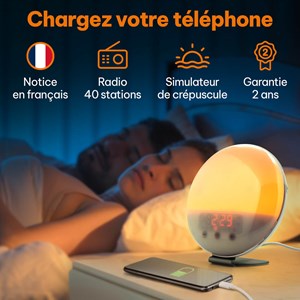 Simulateur d'aube - eveil en lumière