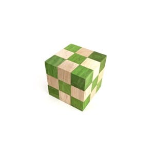 Casse-tête le cube serpent s vert