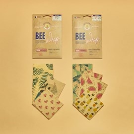 2 packs de beewrap emballage alimentaire