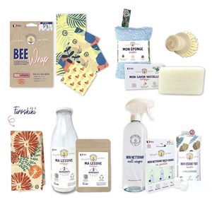 Kit ecologique cuisine entretien lessive