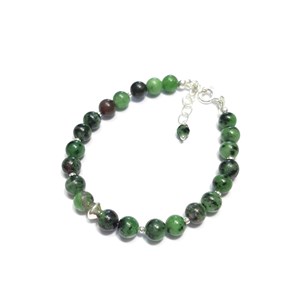 Bracelet zoisite argent 925