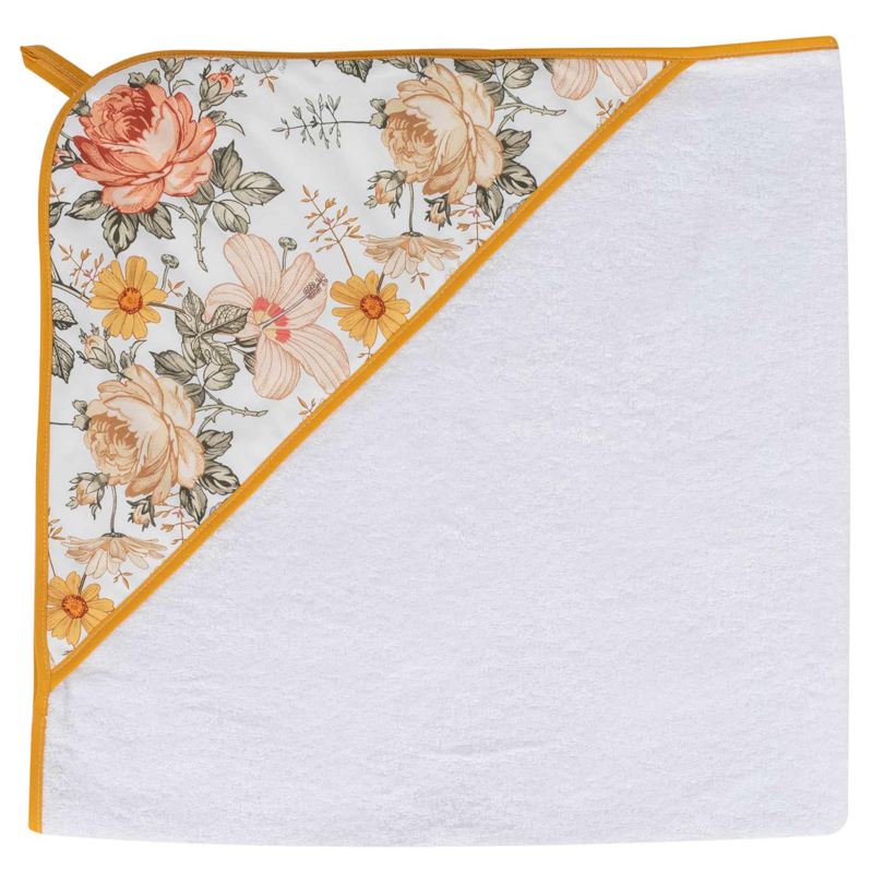 Grande cape de bain coton bambou