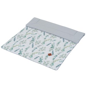 Couverture plaid réversible eucalyptus