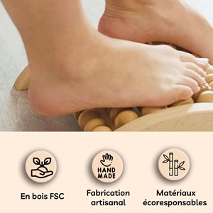 Coffret massage réflexologie au naturel