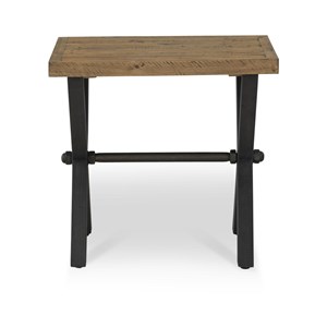 Table de chevet bois marron - achilée