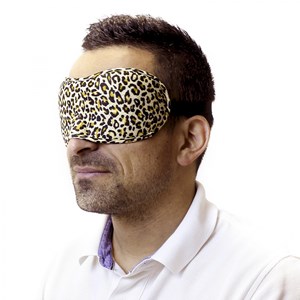 Lot de 2 masques de nuit - léopard