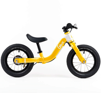 Draisienne 12 légère 1-3 ans jaune gibus