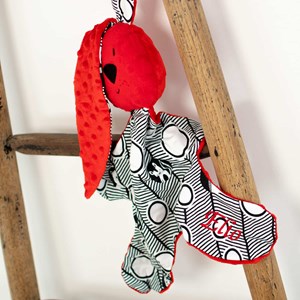 Grand doudou lapin bambou naissance