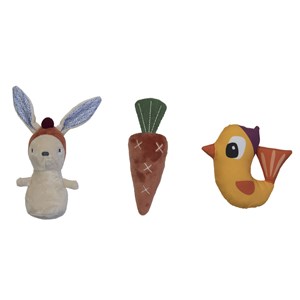 Tapis gabin lapin (80 x 80 cm)