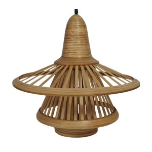 Suspension en tiges de bambou design d45